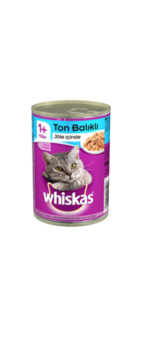 WHİSKAS 400 GR KONSERVE TON BALIKLI